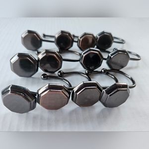 Octagon Shower Curtain Hooks